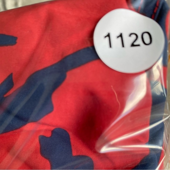 Patagonia Swim Trunks Men’s 34 Board Shorts Hawaiian Patter Red Blue - Picture 8 of 8